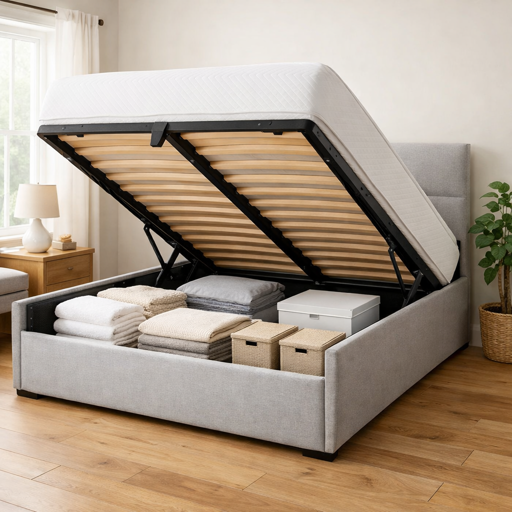 2026 Guide: Affordable Ottoman Beds With Extra-High Storage Capacity
