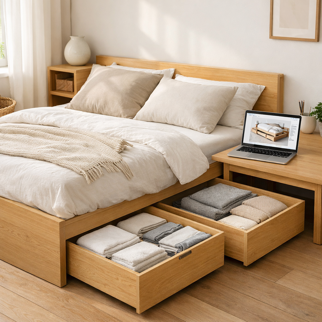 Best Places To Buy Space-Saving Beds With Storage Online