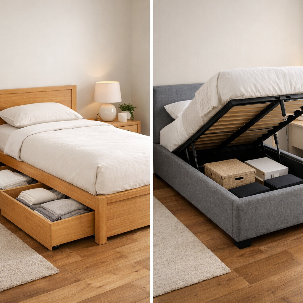 Best Single Storage Beds: Wooden or Fabric Options Compared Clearly