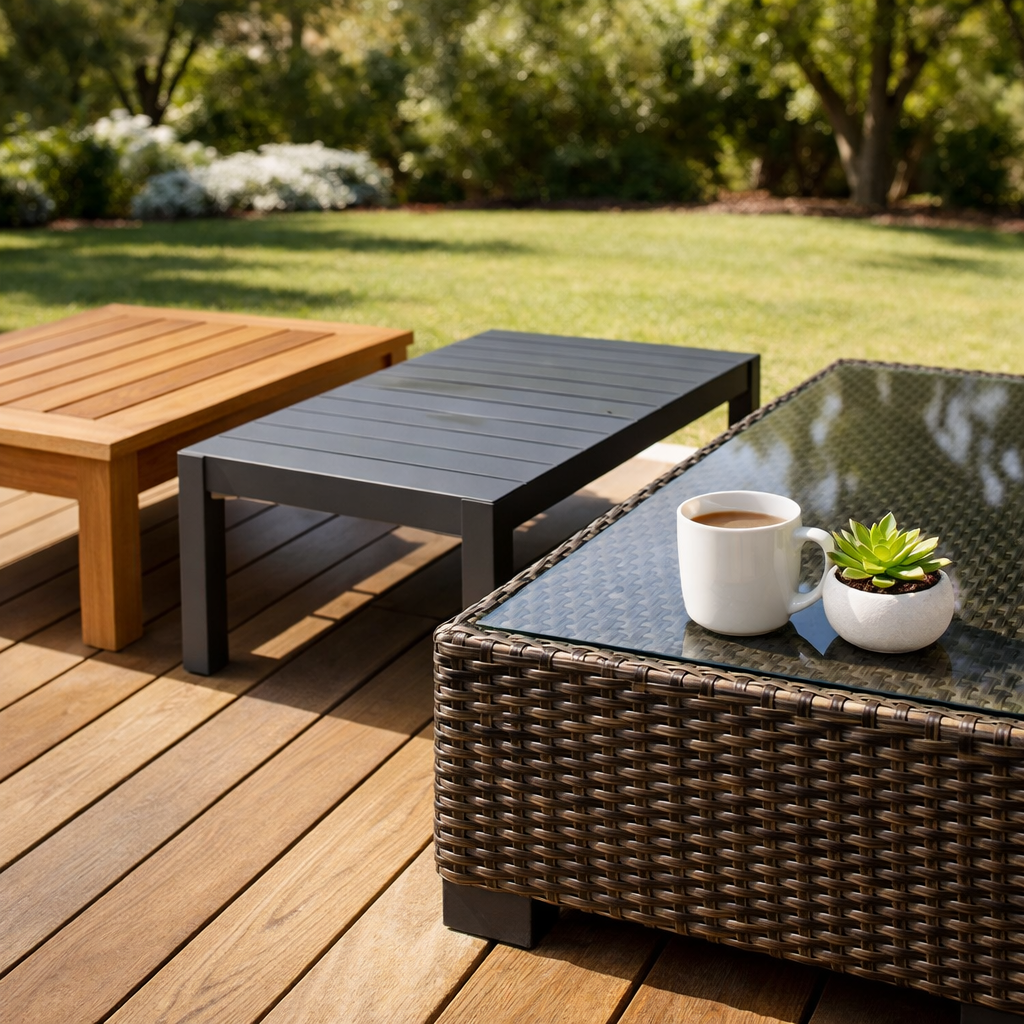 Expert-Backed Outdoor Coffee Table Retailers Worth Your Investment