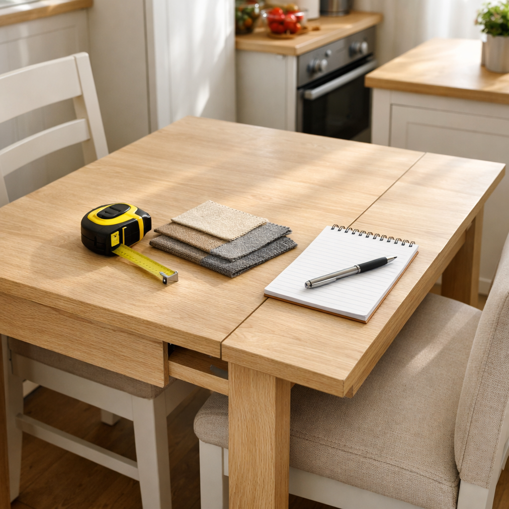 How to Choose the Right Extendable Table for Small Kitchens