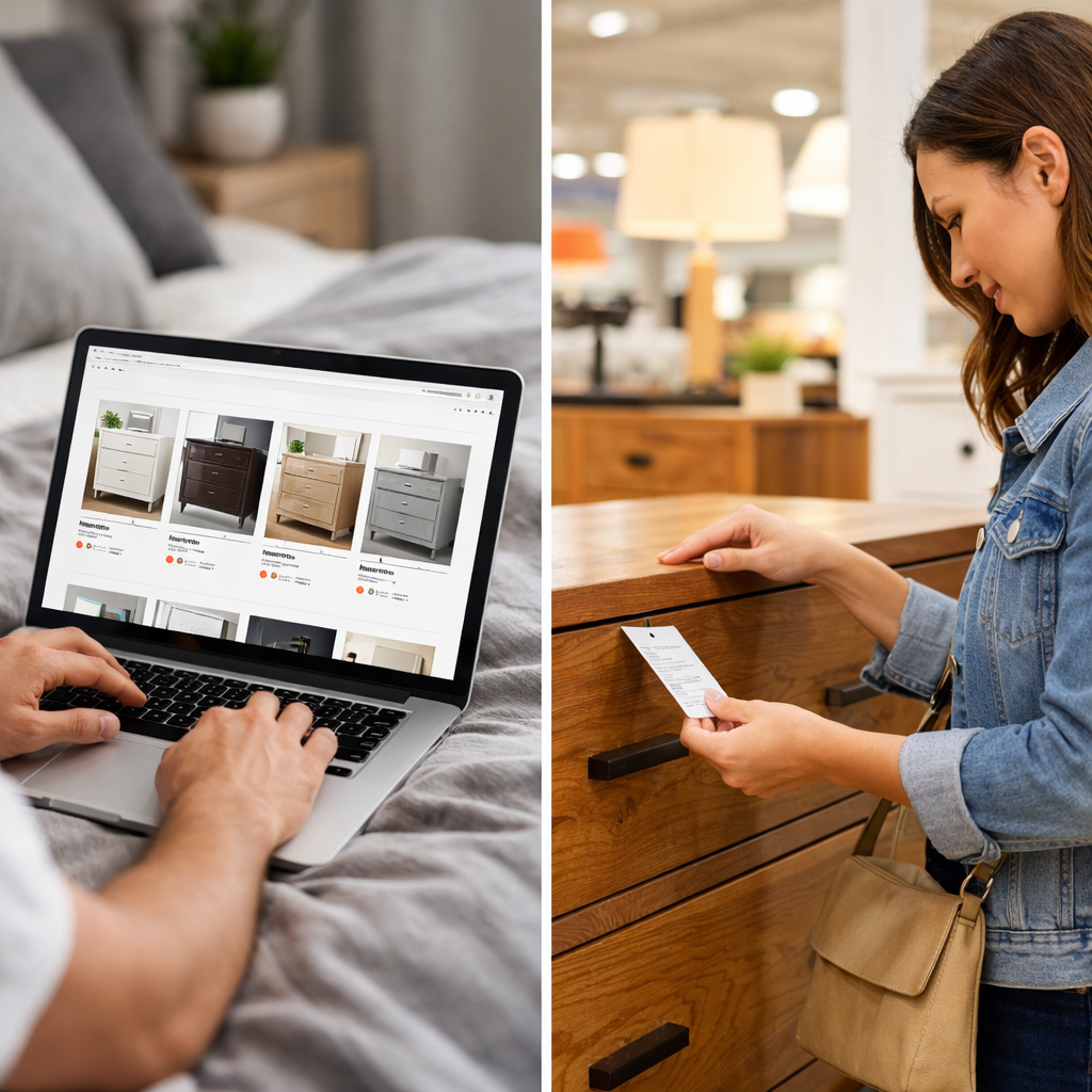 Online vs Local: Where to Find the Best Bedroom Dressers