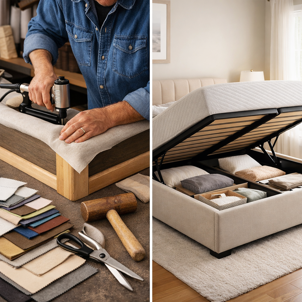 Top-Rated Custom Upholstered Ottoman Beds: Local Makers and Online Stores