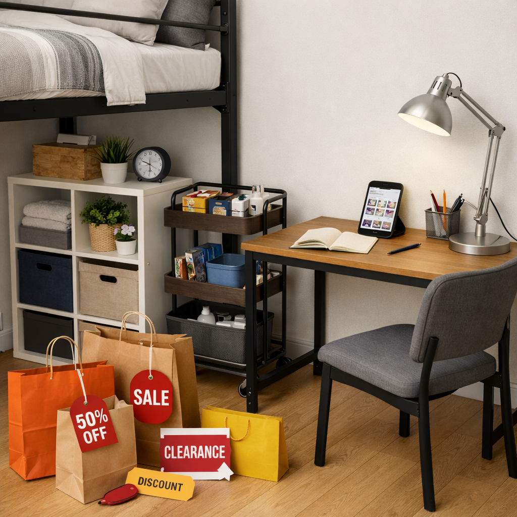 Where to Buy Dorm Furniture Essentials on a Tight Budget