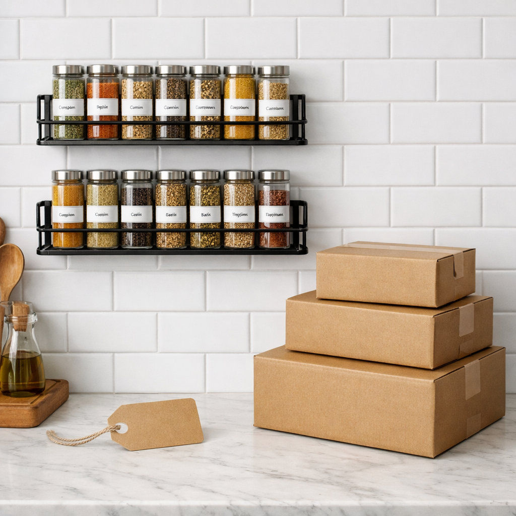 Where to Buy Wall-Mounted Spice Racks Wholesale at Fair Prices